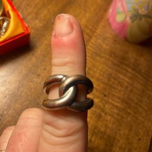 Ring size 6 silver